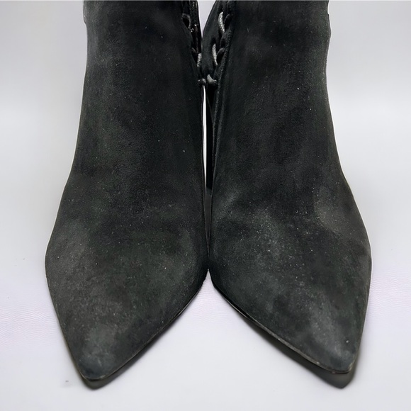 KENDALL AND KYLIE Black Suede Ankle Boots in Women's Size 7 - Picture 6 of 11